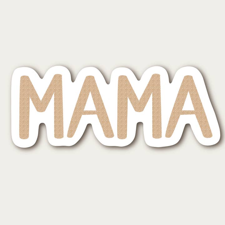 Mama Waterproof Sticker for wholesale by Lords Creations Co