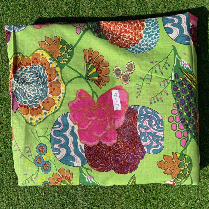 bhavnas boutique - Wholesale Fabric Paint - Tropicana Printed Fabric Pillow Cushion Fabric Cotton Fabric4