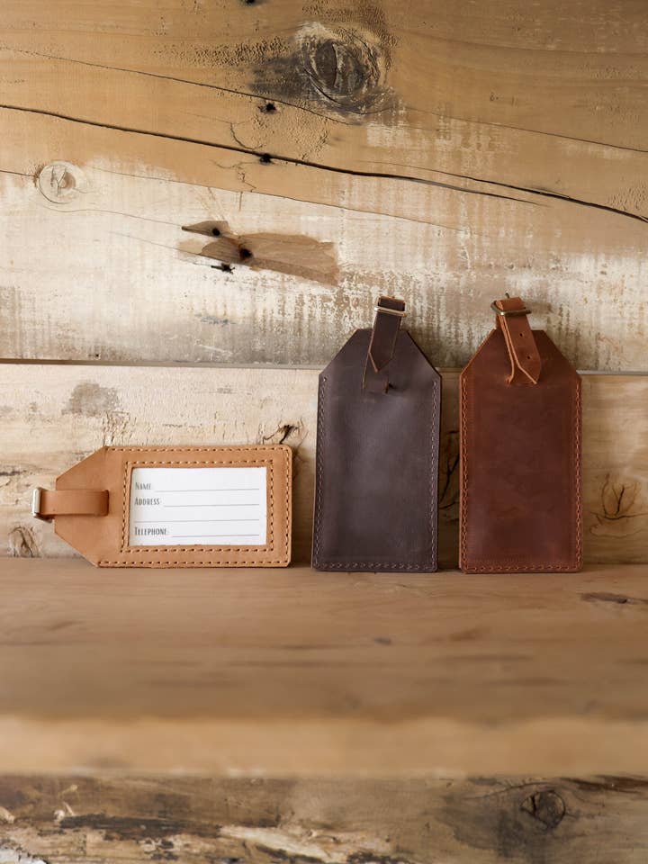 Kilele Luggage Tags for wholesale by Jubilee Trading Co. | Ethical Trade Decor + Accessories