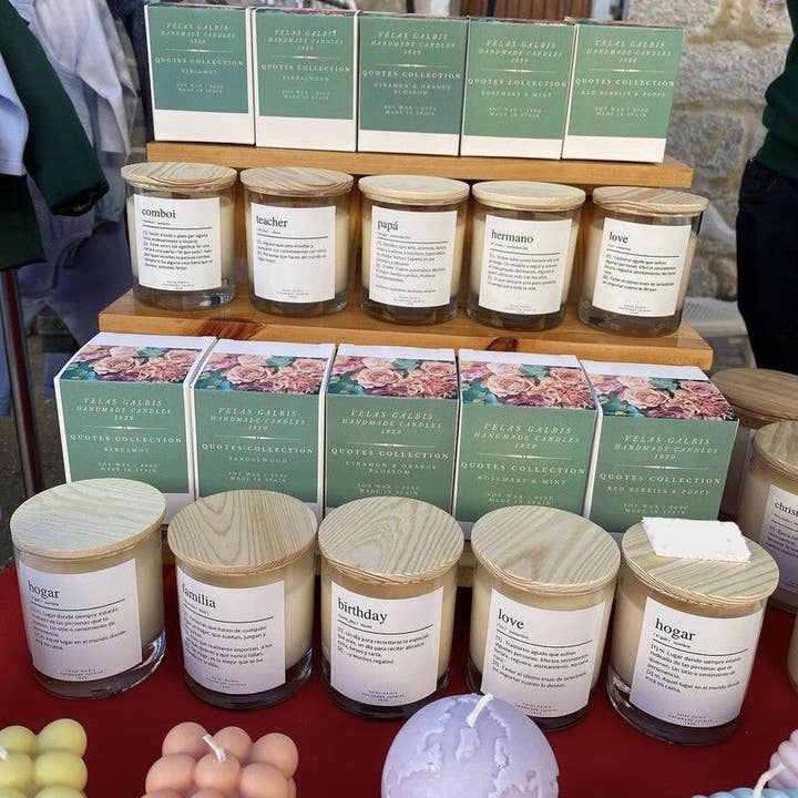 Quotes collection for wholesale by Velas Galbis - Jose Galbis Soler, S.L.