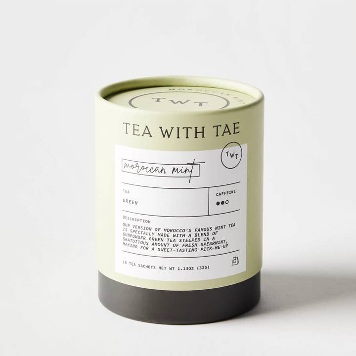 Thé avec Tae Menthe Marocaine pour la vente par Âme Atendre