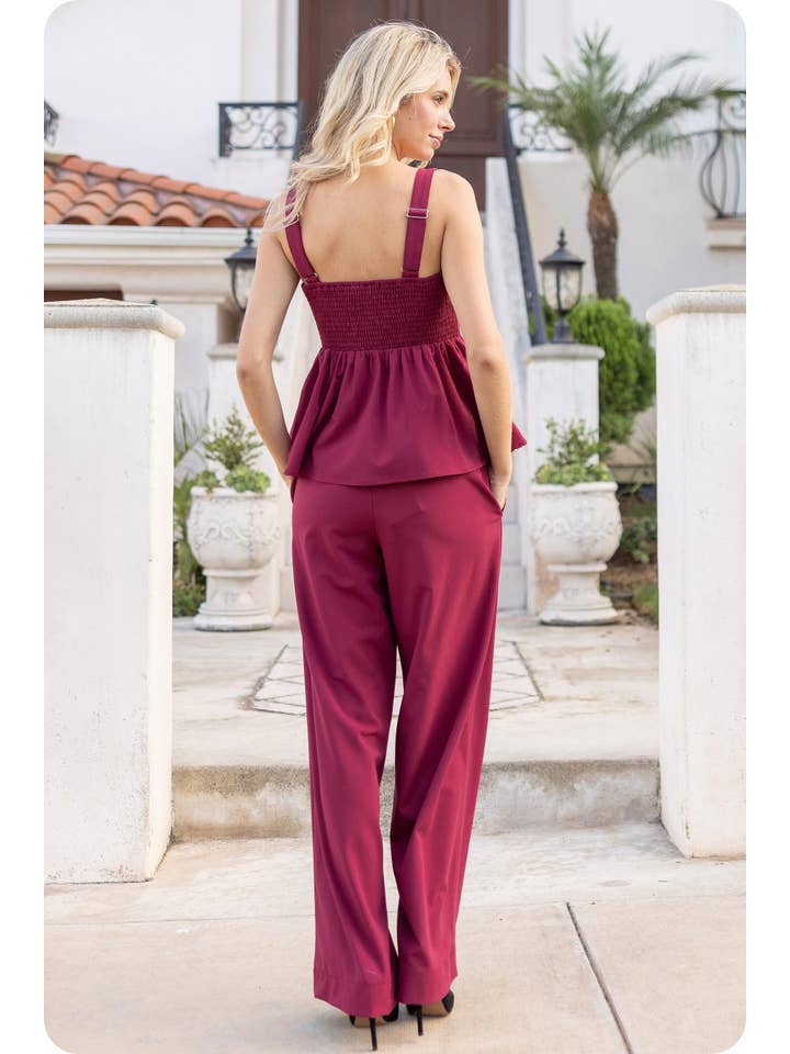 Strut & Bolt – wholesale Byxor - Dam – Kostymbyxor med vida ben30