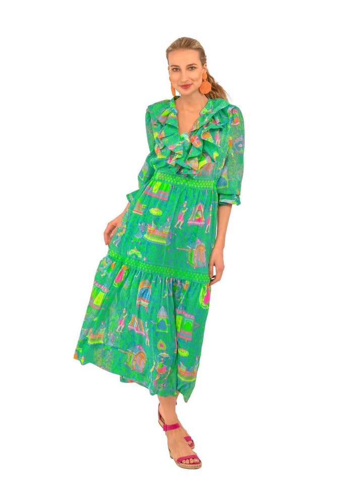 Sitting Pretty Klänning - Palanquin Party för wholesale av Gretchen Scott LLC