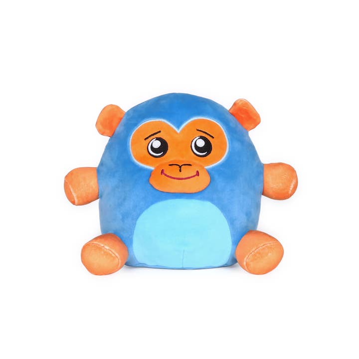 World Roller Toys - Wholesale Stuffed/Plush Toy - Kids & Baby - George the Gorilla Glow in the Dark 7.5" Cute Soft Plush Toy