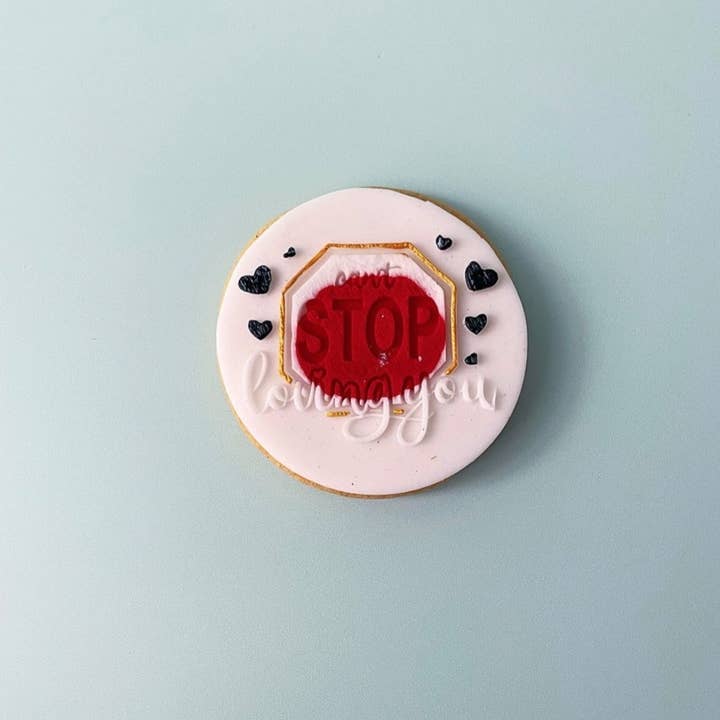 Embosser Stamp Cookies Cupcakes Taarten voor wholesale door Welshcrafter Design