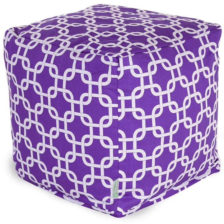 Majestic Home Goods Purple Links Cube for wholesale by Majestic Home Goods