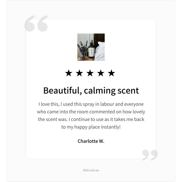 Lil'Bit Better - Wholesale Room & Linen Spray - Sleepy Time Room Spray 250ml - Organic6