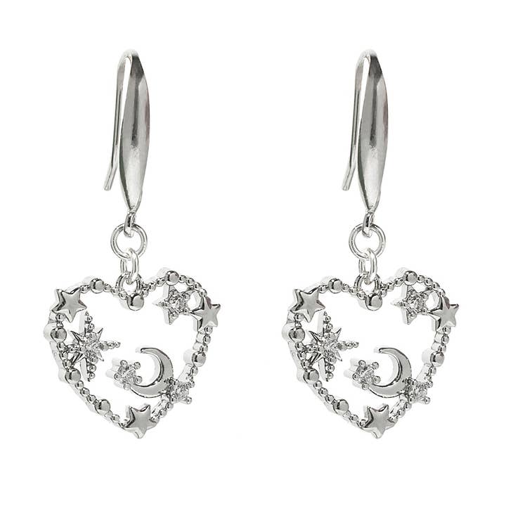 Ohrringe Mond und Himmel für den Großhandel von Melted By Melody