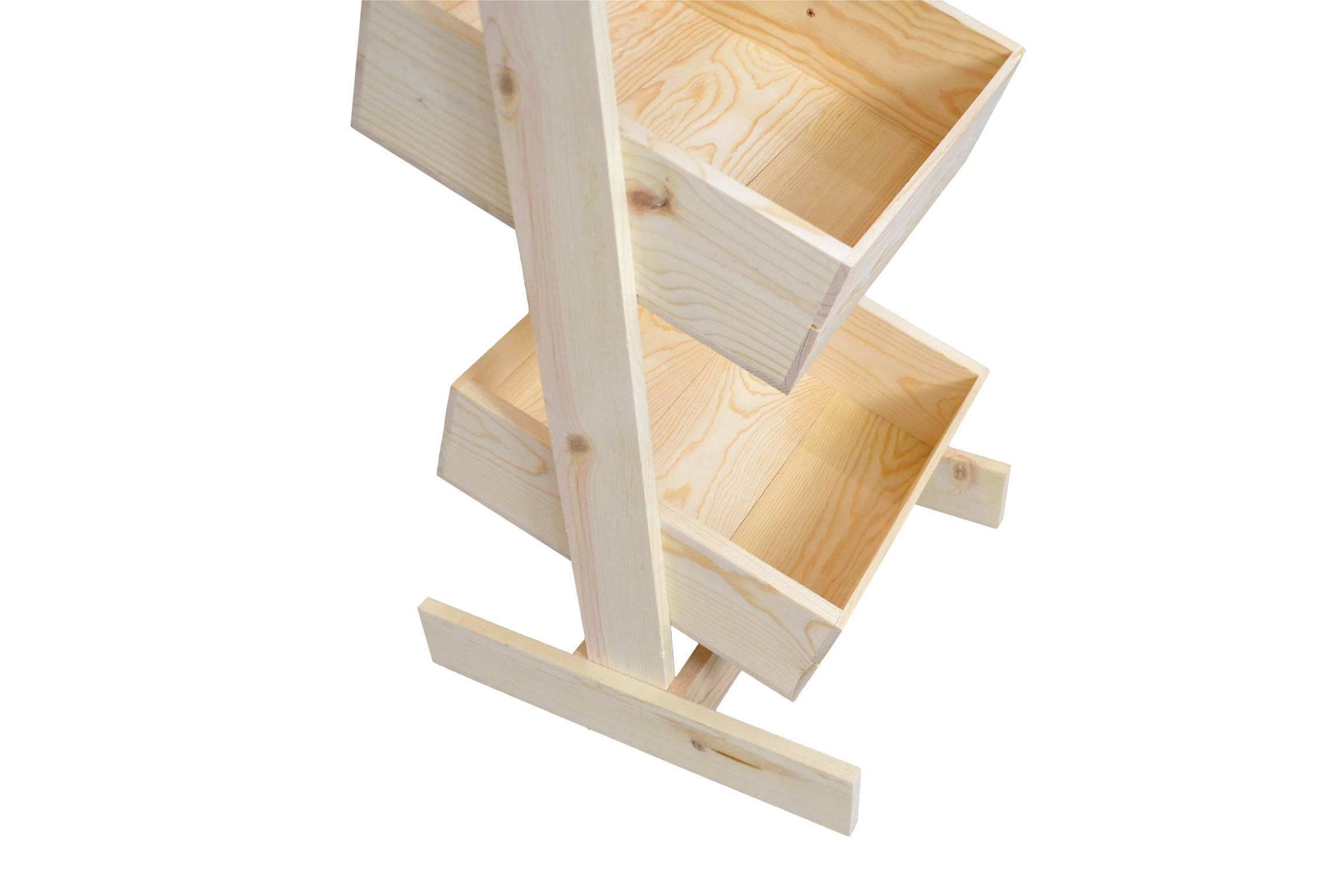 Poole & Sons Inc. - Wholesale Retailer Display Stand/Case - Wooden Store Display Tall 3 Tier4