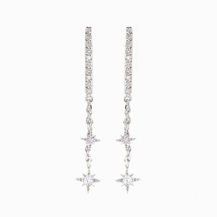 Girls Crew - Wholesale Dangle Earrings - Skyshower Hoops5