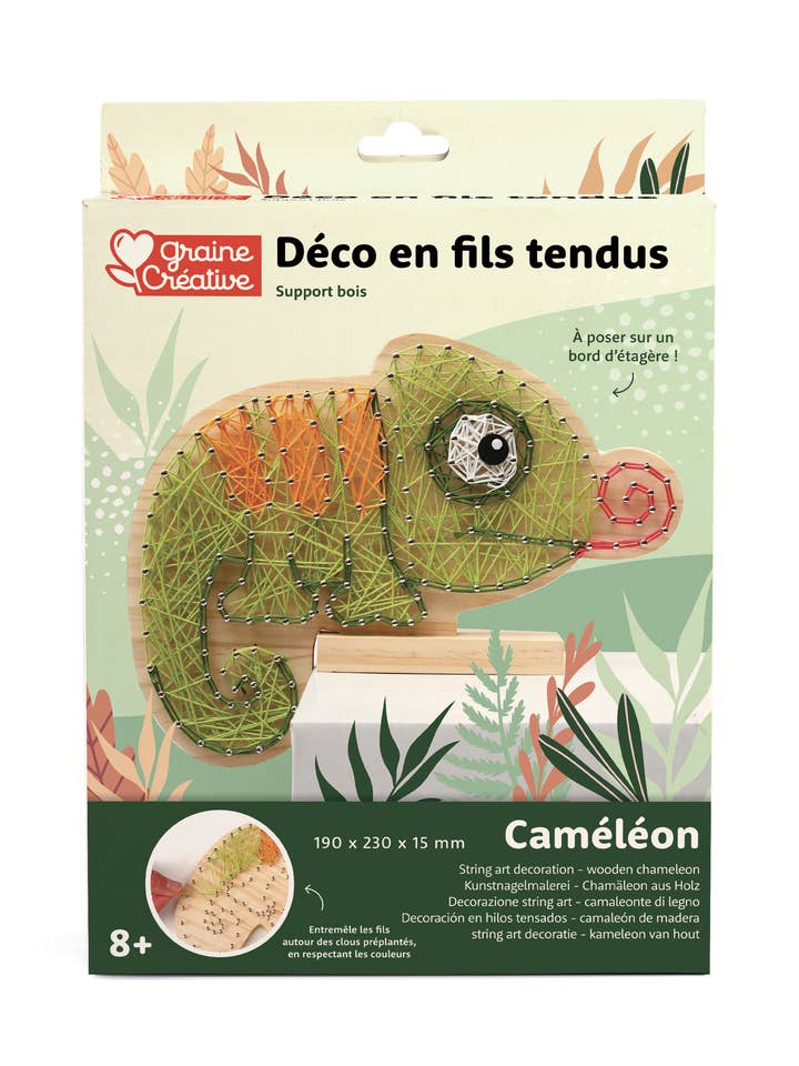 KAMÆLEON STRENGKUNSTSÆT for engroshandel hos Graine Créative