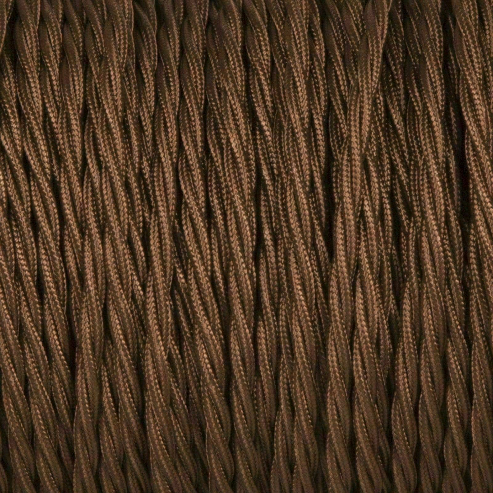 Ledsone - Wholesale Craft Supplies - 2 Core Braided Fabric Twisted and Round Cable Lighting Flex9