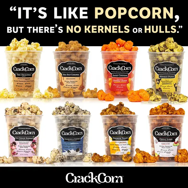 Puffy Pop / Crack Corn - Venta al por mayor Palomitas de maíz - Crack Corn / Puffy Pop - S'Mores (120 g)3