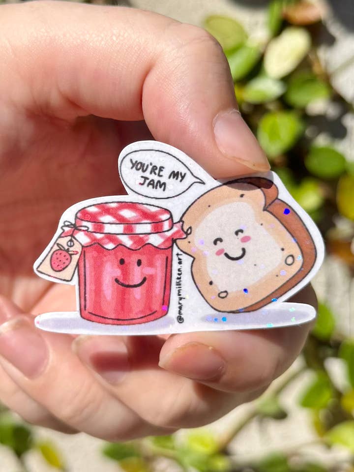 És a Minha Cena Autocolante por atacado de Mary Milliken Art