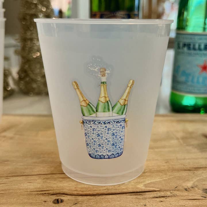 Front Porch Elegance - Wholesale Disposable Cup - Pop the Bubbly- Frostflex Cups (Ships Nov 3)0