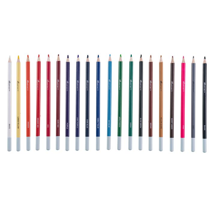 MacPherson's - Wholesale Colored Pencil - Hello, Artist! Colored Pencils, 20 Pieces