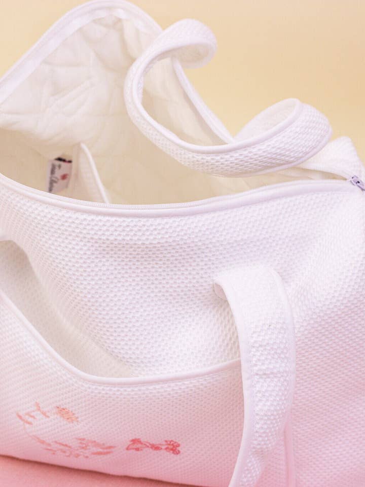 Gepolsterte Babytragetasche mit gesticktem Detail für den Großhandel von Teresa Alecrim - Têxteis para o Lar