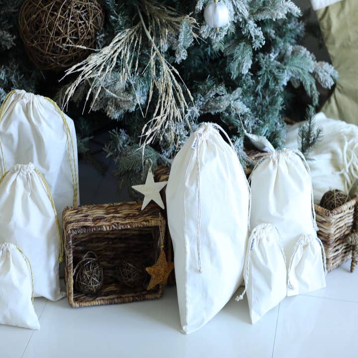 Vi Bella - Wholesale Gift Bag - Natural Fabric Gift Wrapping2