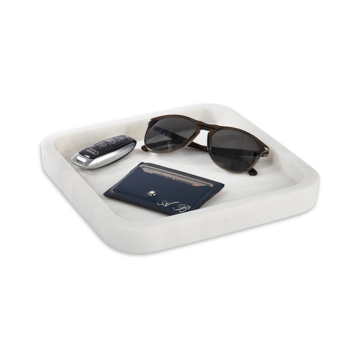 BeyBerk International - Wholesale Decorative Tray - Robbie Genuine Marble Tray and Catch-All7