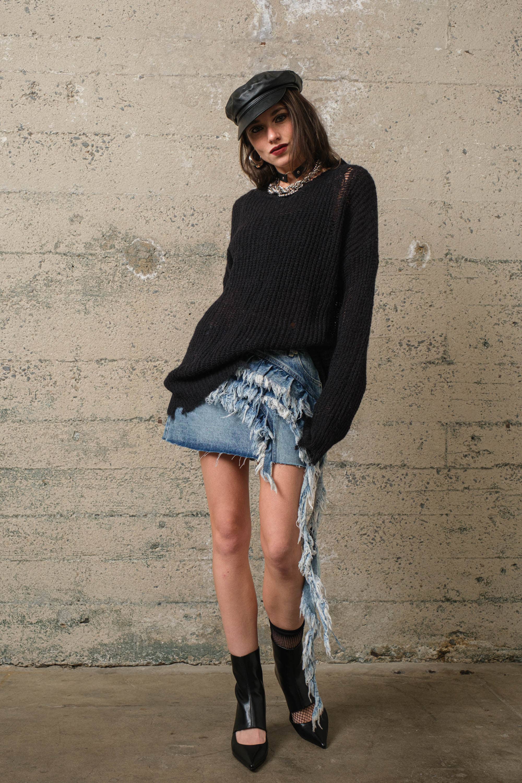 Signature 8 - Vente Pull en maille – femme - PULL VIEILLI S622266