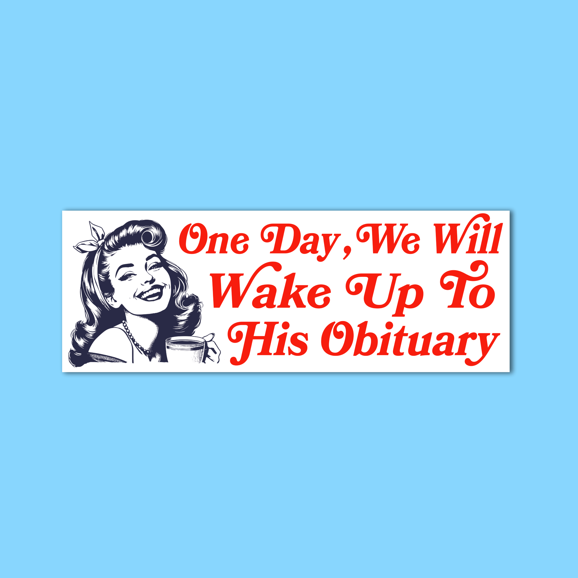 Radical Buttons - Wholesale Sticker - Anti MAGA bumper sticker, Liberal bumper sticker, Anti Trump1