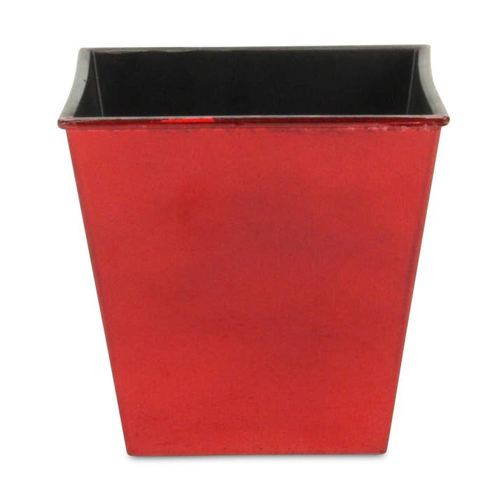 Vierkante, taps toelopende plastic pot van 5,25 inch voor wholesale door Cheungs Home Decor