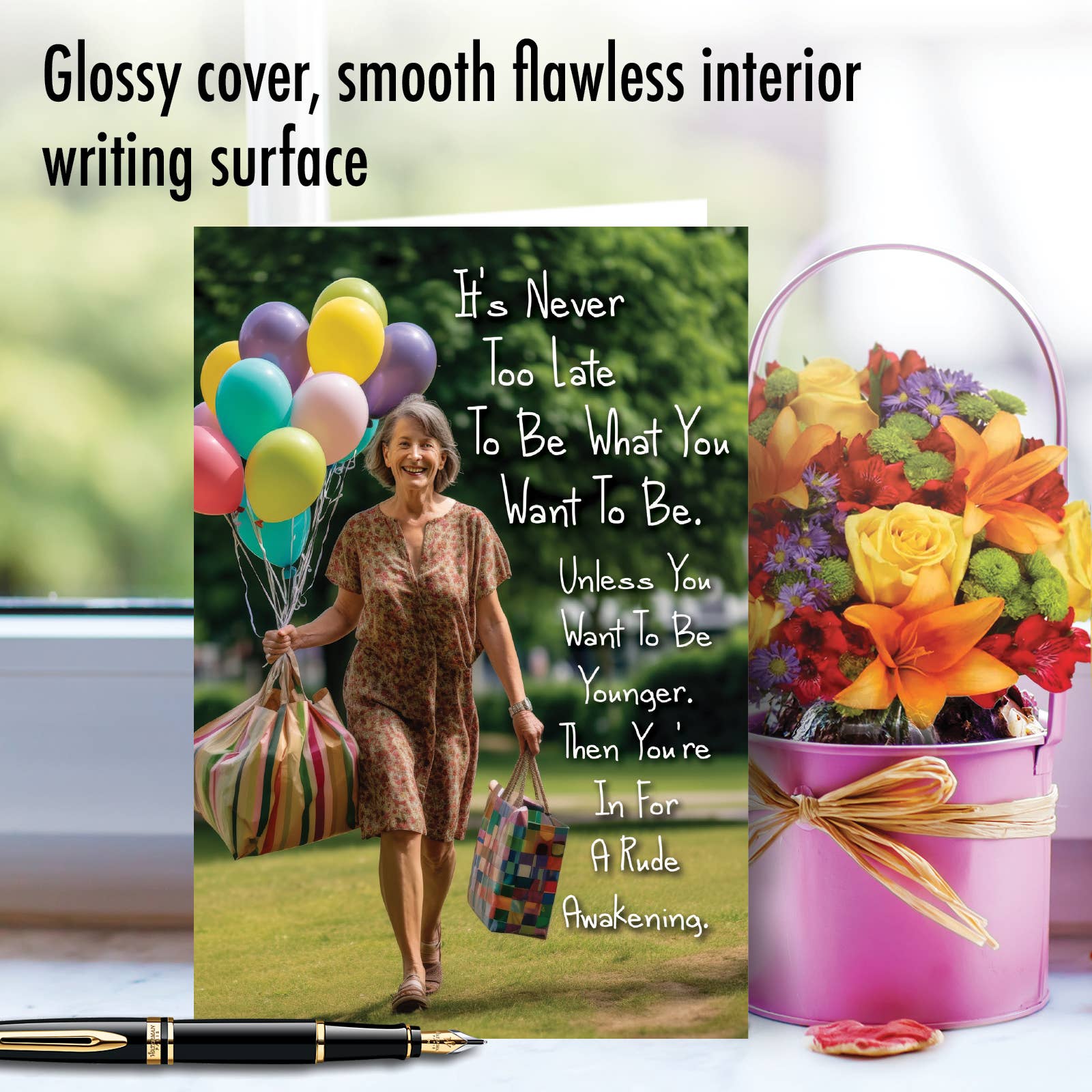 NobleWorks - Wholesale Mother's Day Card - 1 Funny Mother's Day Card - Never Too Late Mom - NobleWorks2