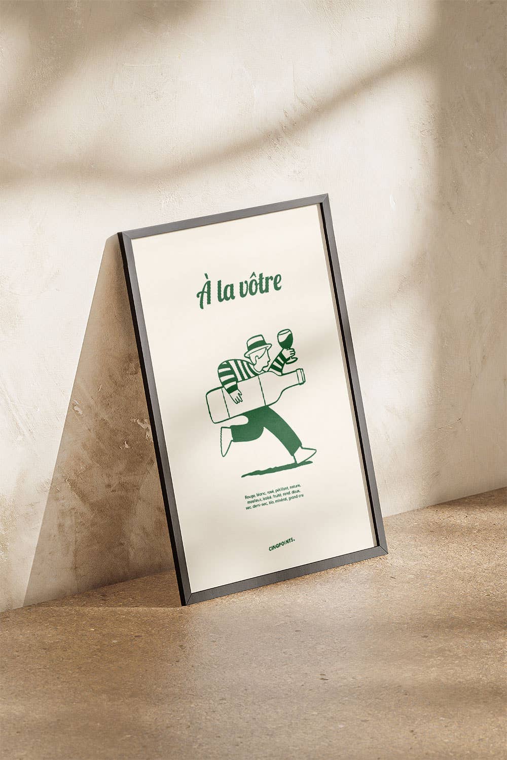 Cinqpoints - Wholesale Poster - Poster A la Vôtre Valentine's Day Gift Idea2