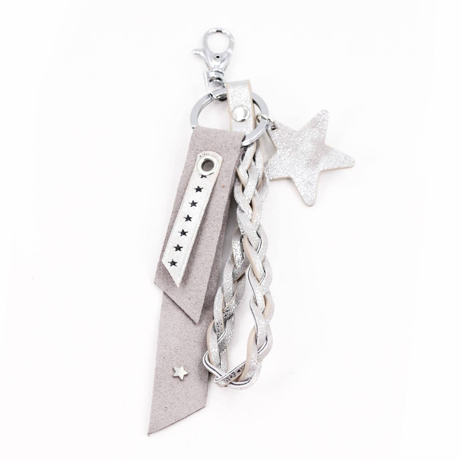 Tempest Designs – wholesale Keychain – Women's – Tassel, Plait and star keyring2