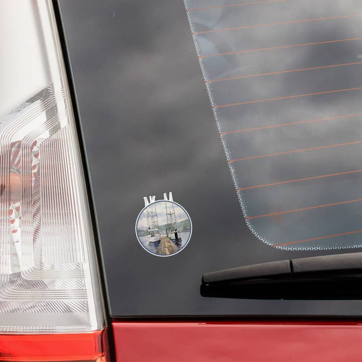 CMarie Northwest - Wholesale Sticker - Troller Sticker, Boating in the Pacific Northwest Decal2