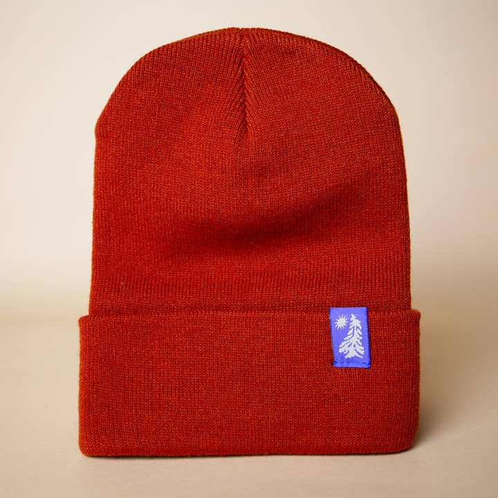 Waved Pine Beanie (Orange) for engroshandel hos Tender Loving Empire