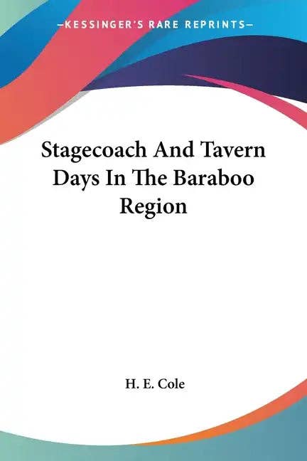 Books by splitShops - Wholesale History & Geography Book - Stagecoach And Tavern Days In The Baraboo Region - Paperback0