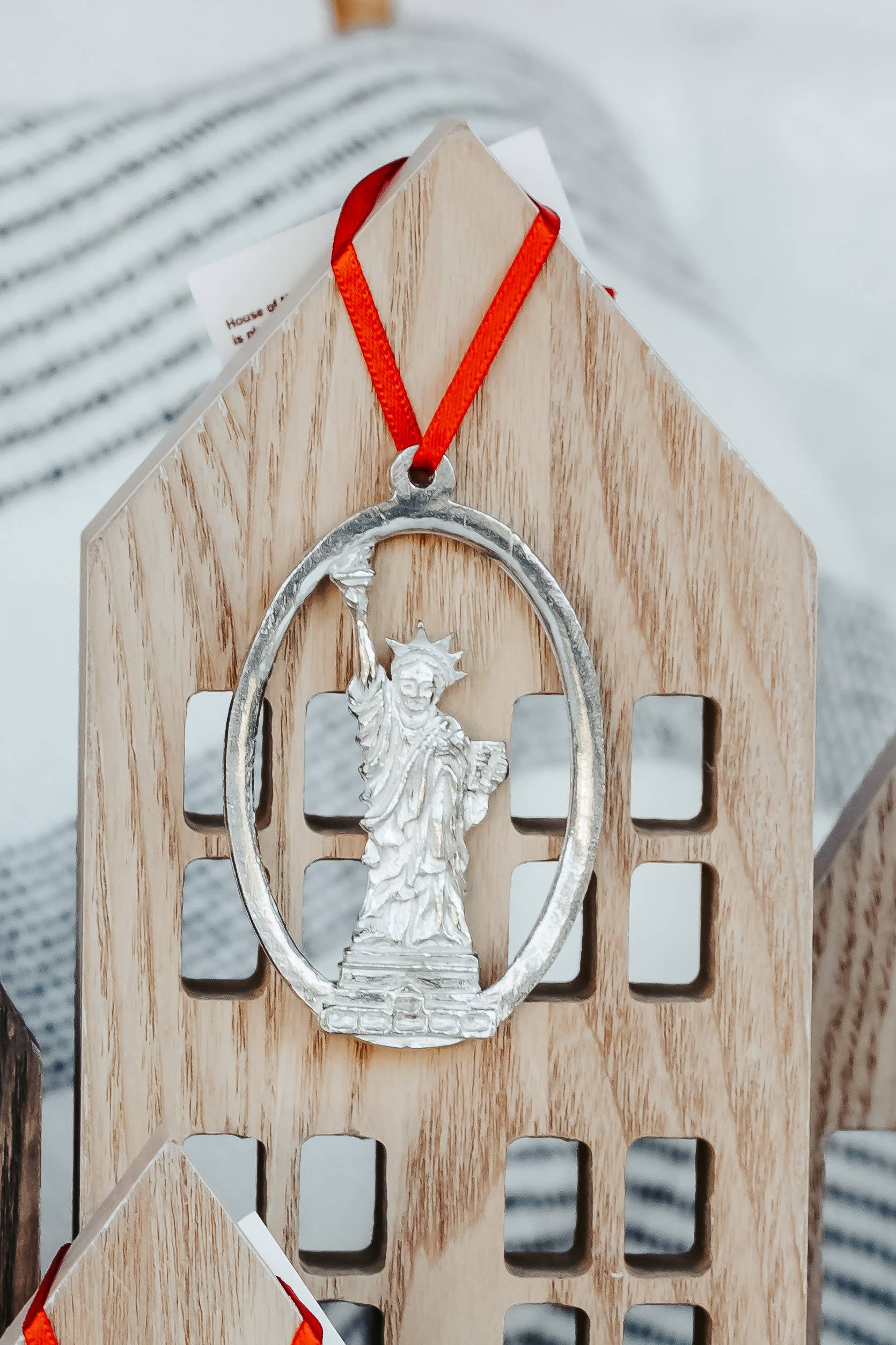 House of Morgan Pewter - Vente Objets de décoration - Décoration de Noël New York - Statue de la Liberté1