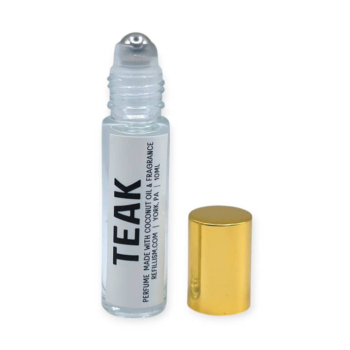 Oil Perfume | Roller | Teak for wholesale by Refillism