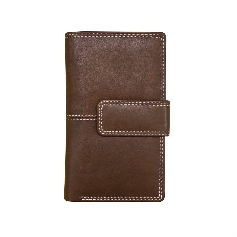 ili New York - Wholesale Wallet - Women's - 7826 Leather Midi Wallet5