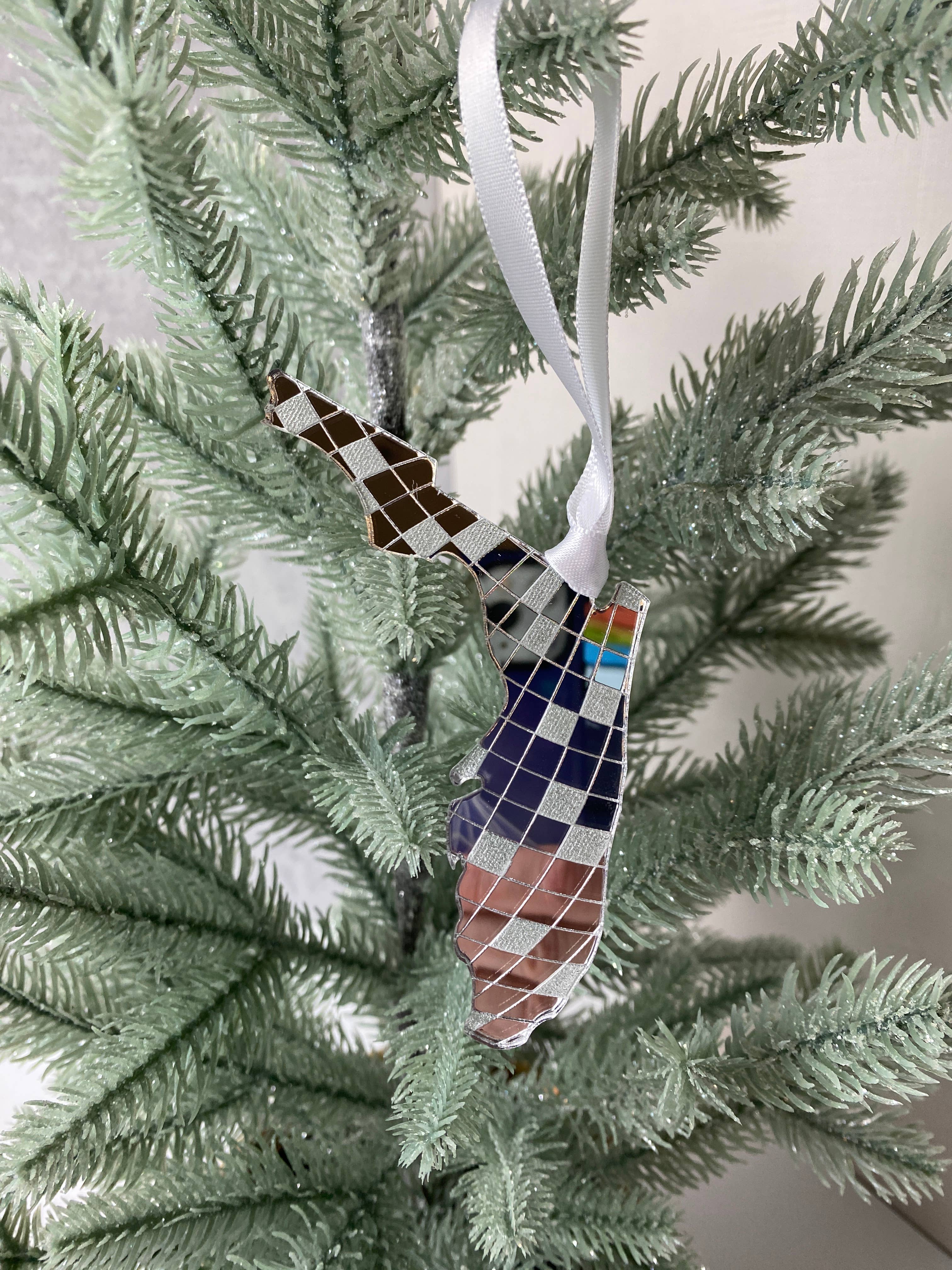 zoo&roo - Wholesale Ornament - Florida Disco ball ornament | FL Christmas ornament2