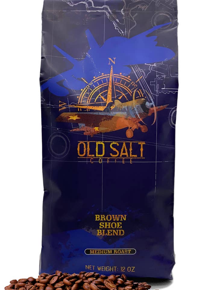 Brown Shoe Blend for wholesale by Old Salt Coffee Company