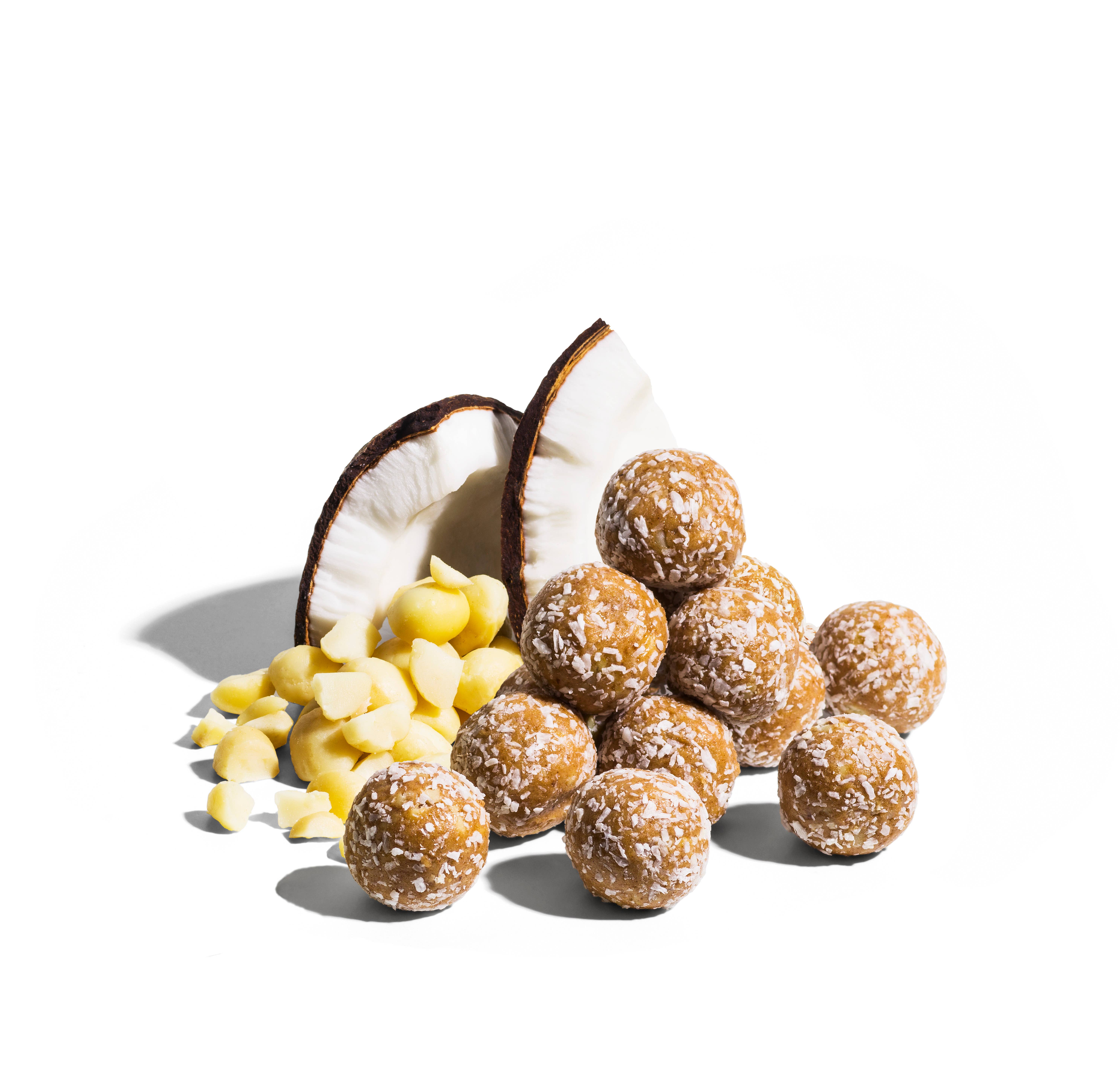 The Protein Ball Co – wholesale Snack bar – COCONUT & MACADAMIA - High Protein Balls 10 x 45g3