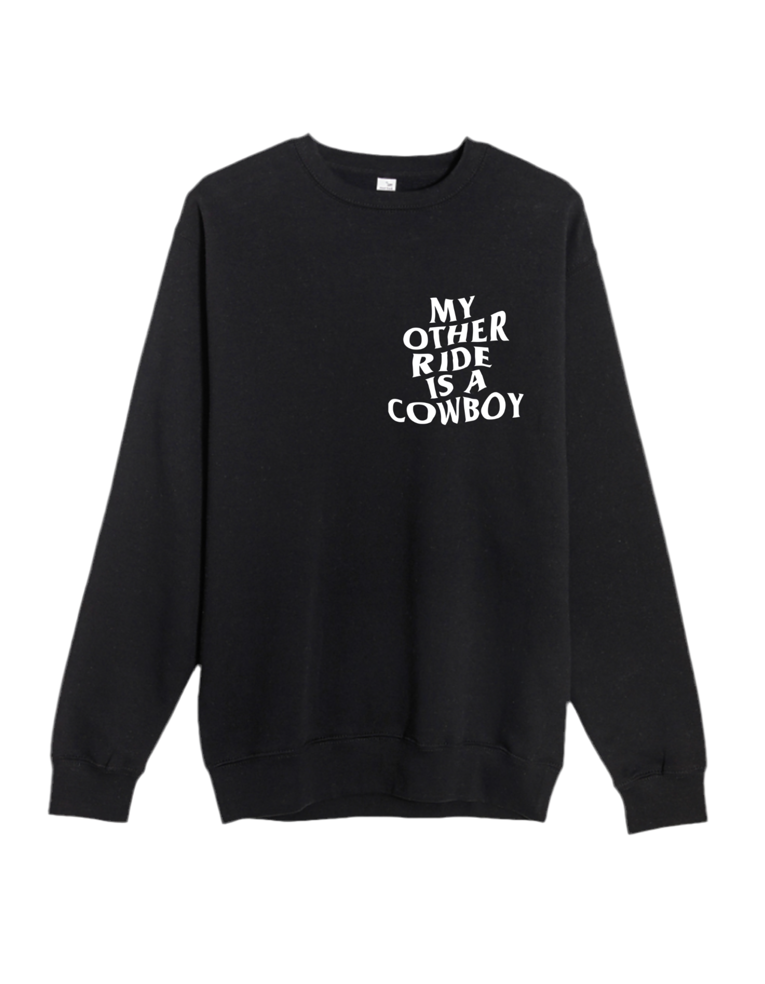 Ward Whimsey - Wholesale Graphic Sweatshirt - Unisex - Other Ride is a Cowboy - Crewneck1