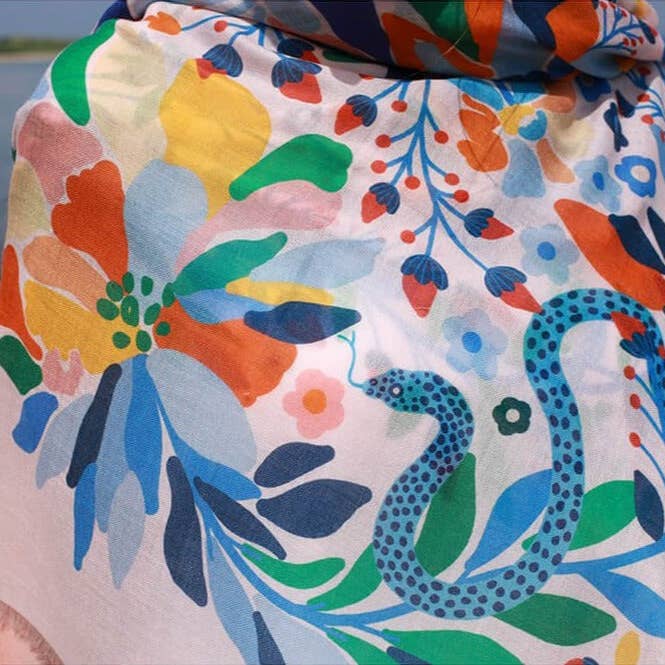 Jessie Zhao New York - Wholesale Scarf – Women's - Wool Shawl Of Day Zoo5