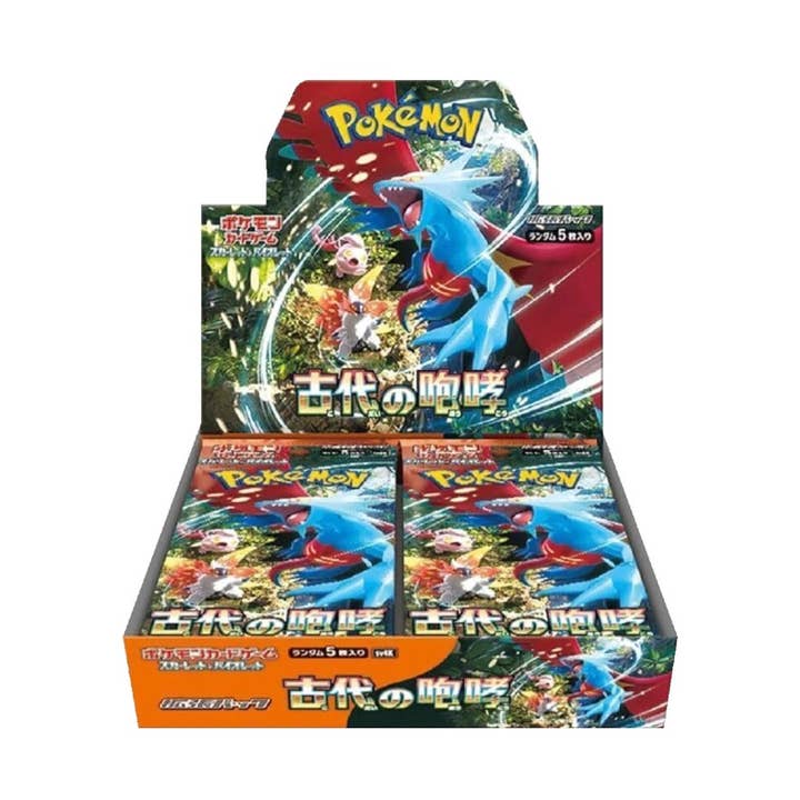 Caixa de Boosters Pokémon TCG Scarlet & Violet Ancient Roar por atacado de DISTREAM OU