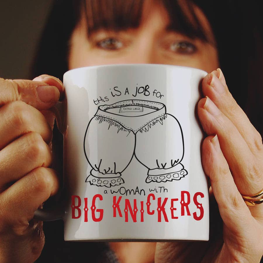 Afewhometruths – wholesale Coffee mug – Big Knickers Woman Power Mug0