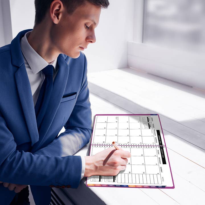 Ensight - Wholesale Planner - MAGENTA A4 2026 Jan-Dec Appointment Book & Planner7