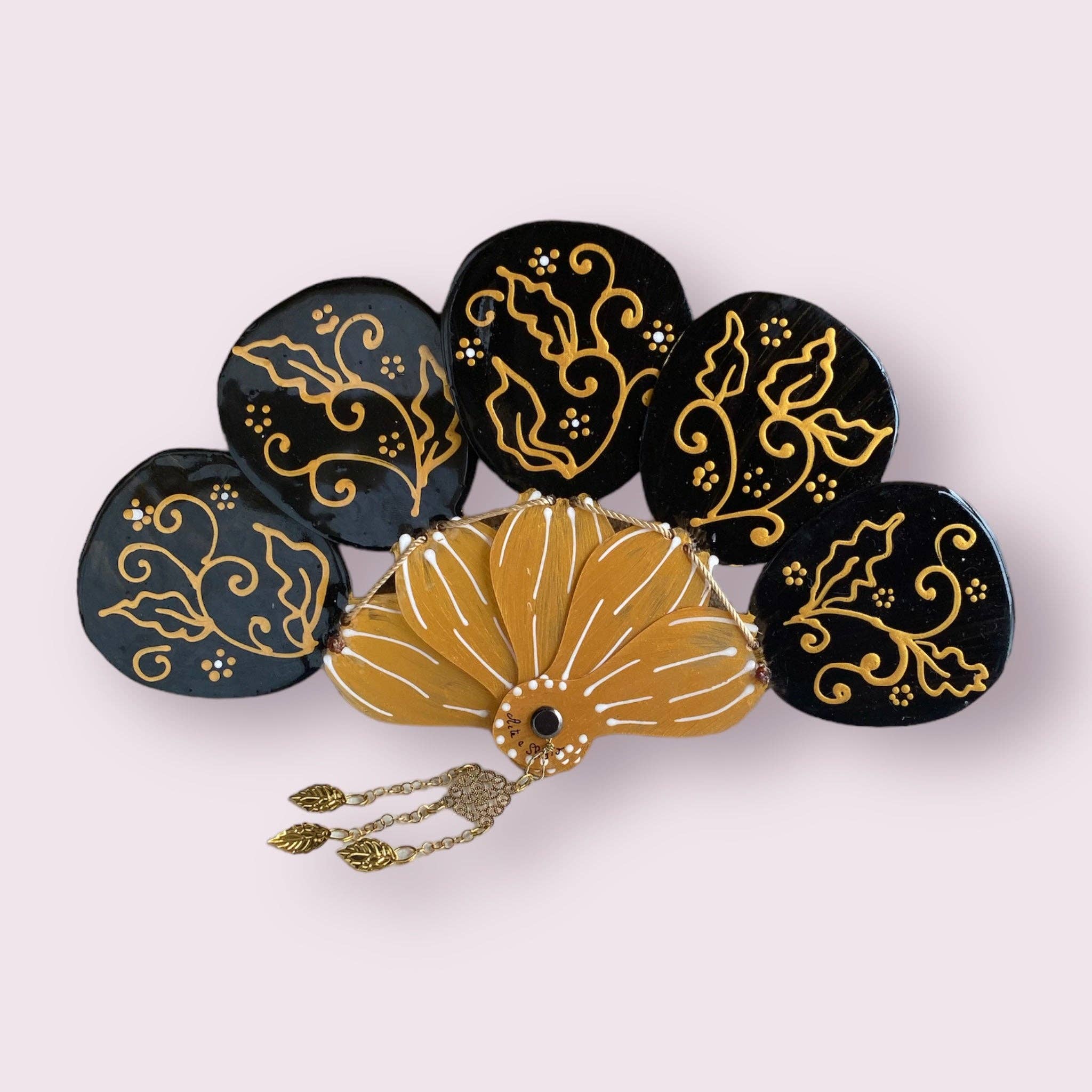 Arte e sfizio - Wholesale Handheld Folding Fan - plexiglass fan8