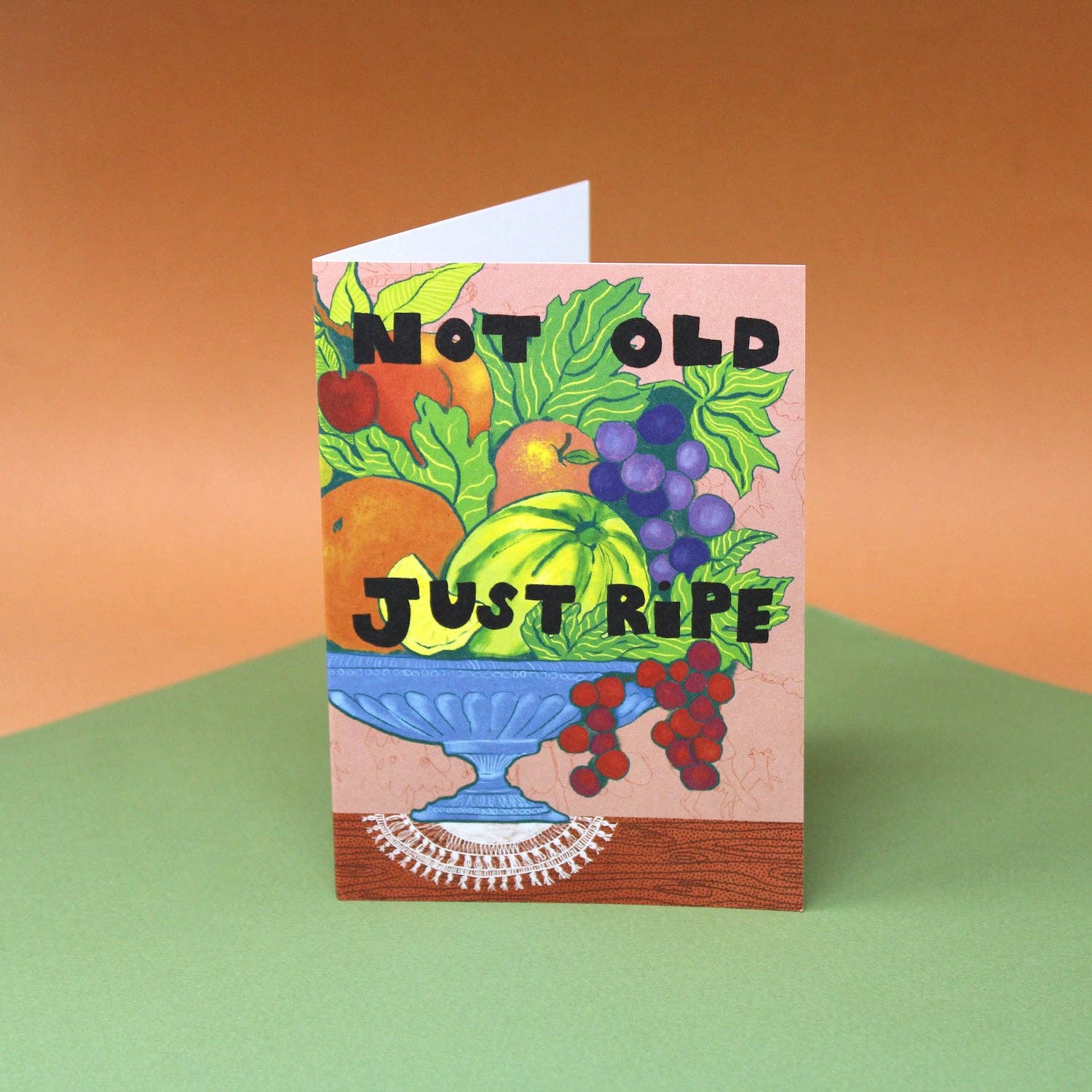 Ark Colour Design - Wholesale Birthday Card - Not Old Just Ripe A6 Greetings Card0