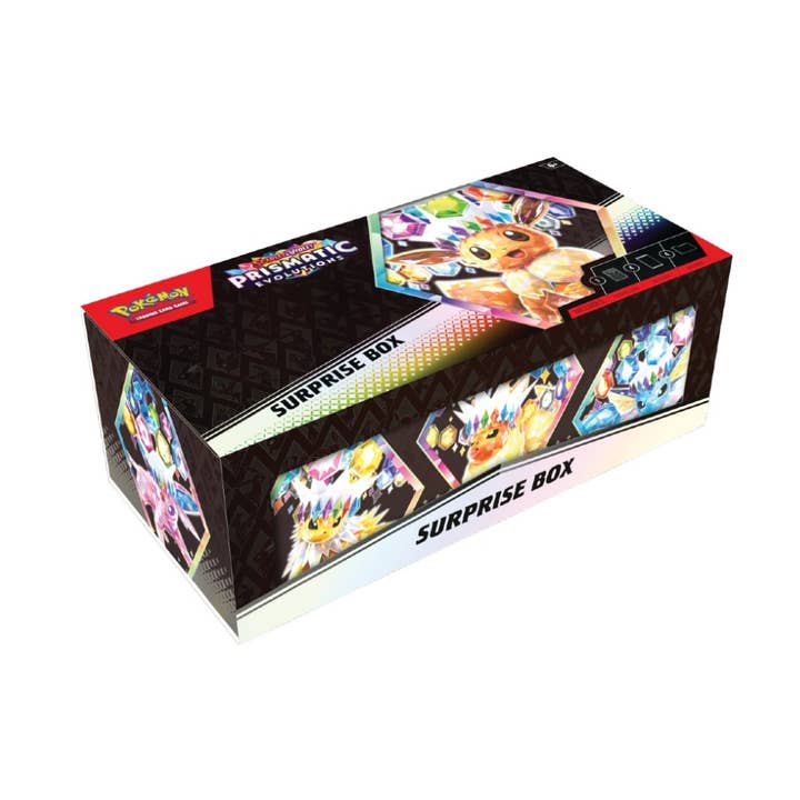 Pokémon TCG: Karmesin & Purpur Prismatic Evolutions Box für den Großhandel von DISTREAM OU