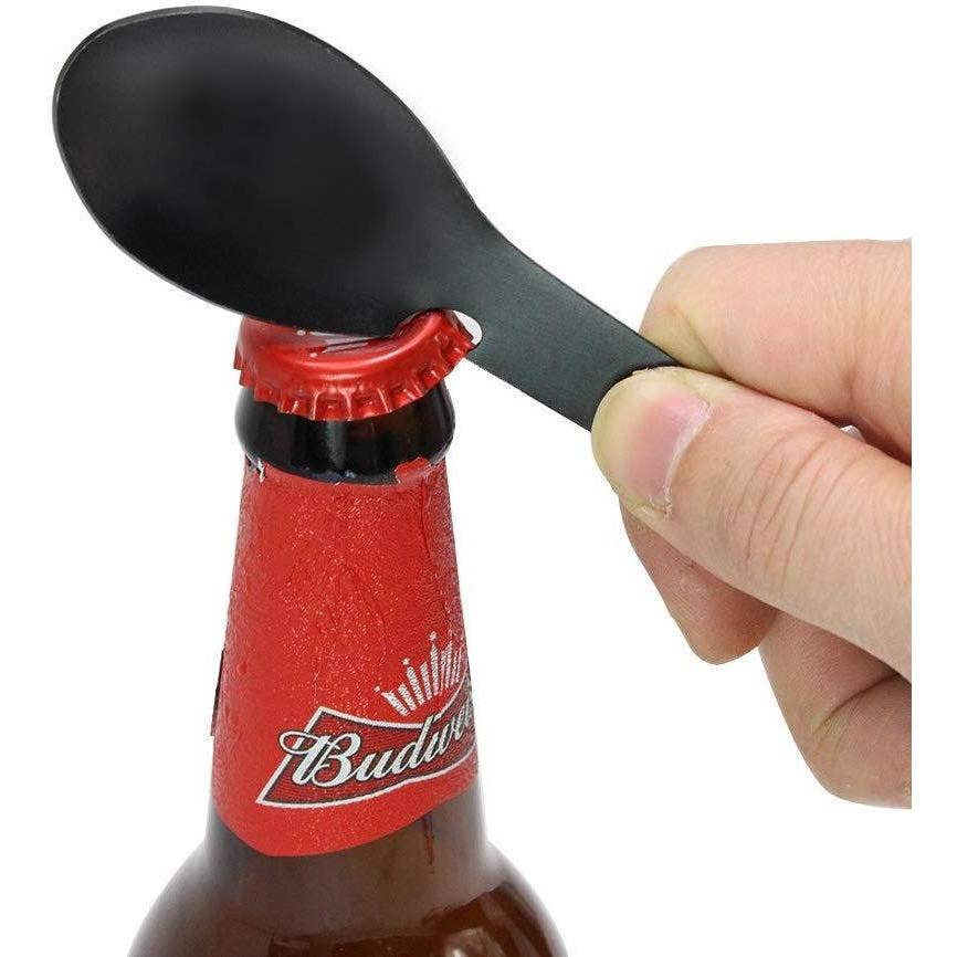 Black Spork Reusable Cutlery and Camping Cutlery Sets sporks for wholesale on Faire8