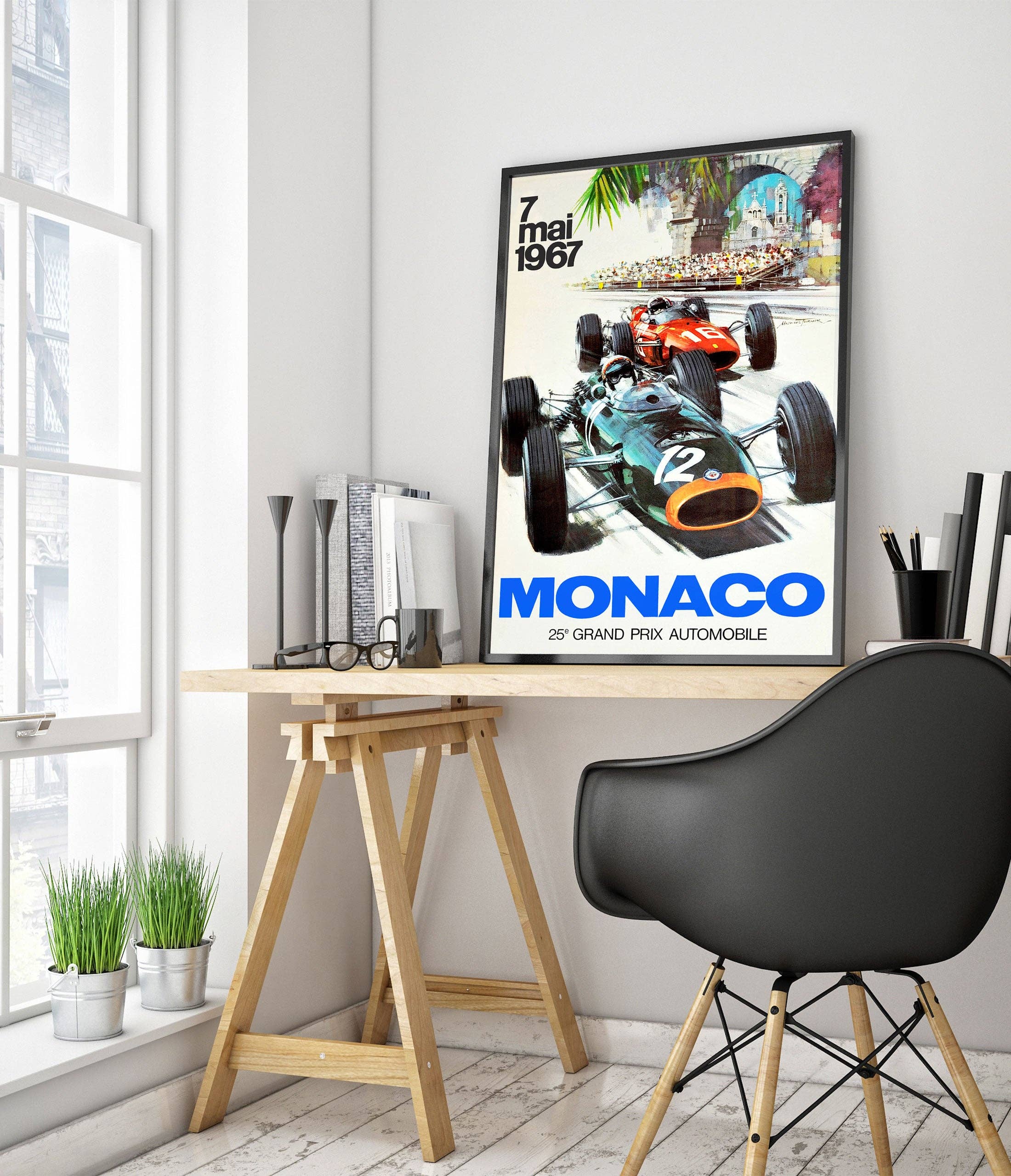 Animato – wholesale Poster – Monacos Grand Prix - 19671