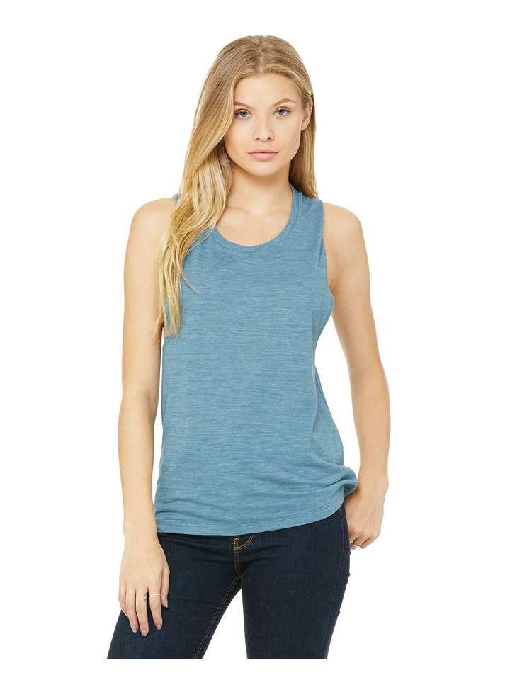 Total Apparel - Wholesale Tank Top - Women's - Bella Canvas Ladies' Flowy Scoop Muscle Tank | B880332