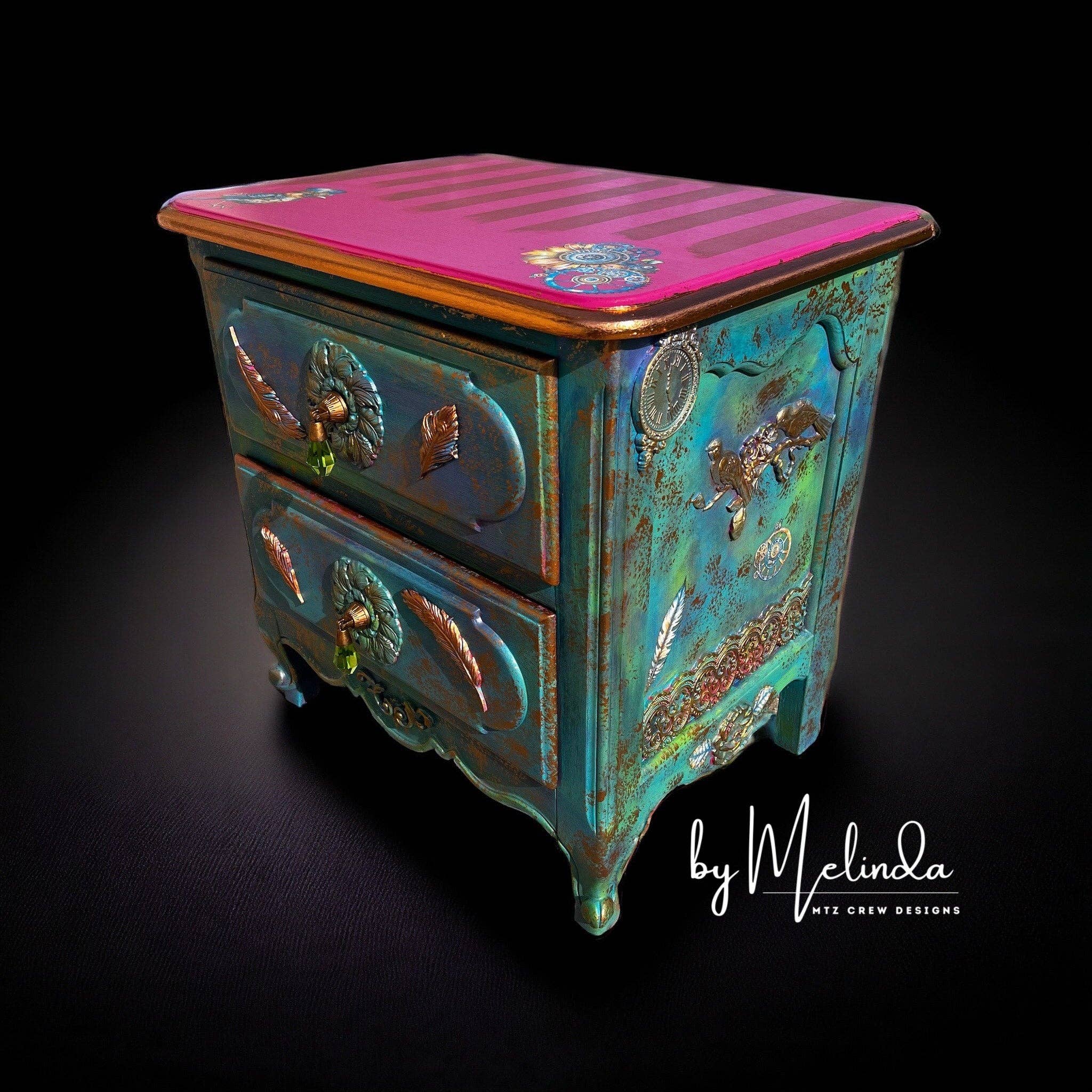 Undead Furniture Co - Wholesale Sublimation Transfer - NEW "Steampunk Birds" Mini Rub-On Transfer Set7